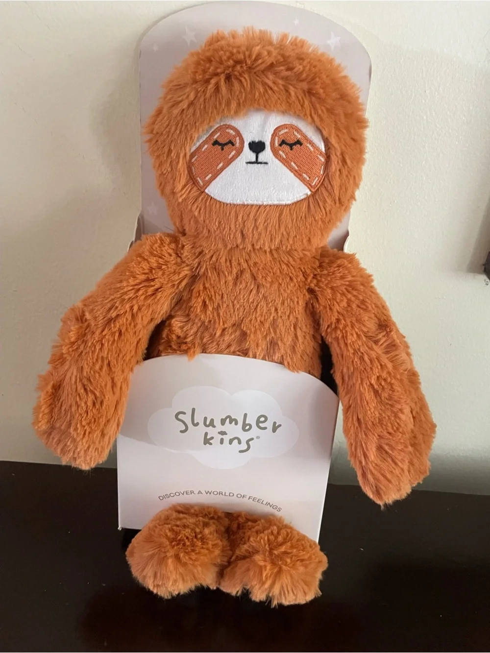 Slumberkins Orange Plush Sloth - Cozy Cuddly Stuffed Animal